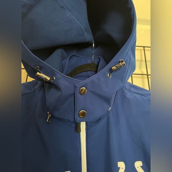 Indianapolis Colts Soft Shell Full Zip Jacket with Removable Hood - Picture 6 of 10